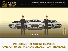 Tablet Screenshot of nooritravels.com